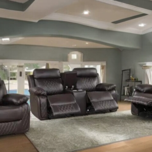 Leatherette Recliner Set 2+1+1 Seater