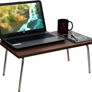 Wood Portable Laptop Table (Finish Color - Walnut)