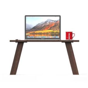 Wood Laptop Table In Brown Colour