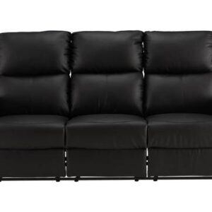 Three Seater Motorized Recliner In Black Colour
