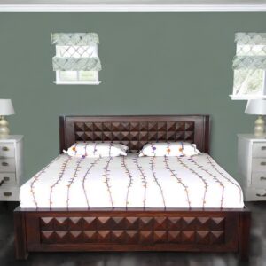 Sheesham Wood King Size Bed